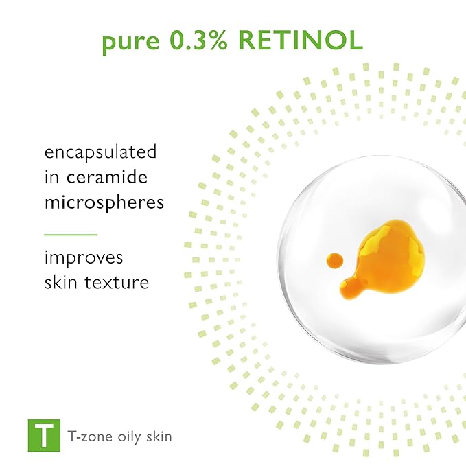 Refining Retinol 0.3% Night Cream, Helps Smooth Skin, Unclog Pores and Reduce Wrinkles & Blemishes, Face Cream For Oily & Aging Skin, pureRETINOL 0.3, 1.35 fl oz-GlimoraGlow
