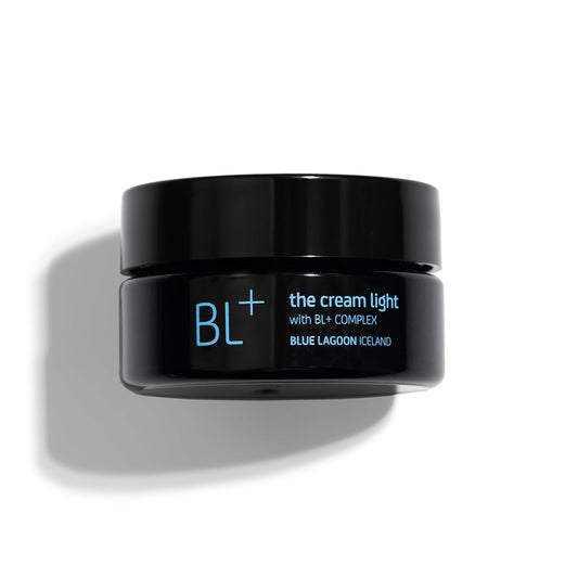 Blue Lagoon - BL+ The Cream Light Gel Moisturizer | Sustainable, Bioactive Luxury Skincare (Full Size, 1.7 oz | 50 ml)-GlimoraGlow