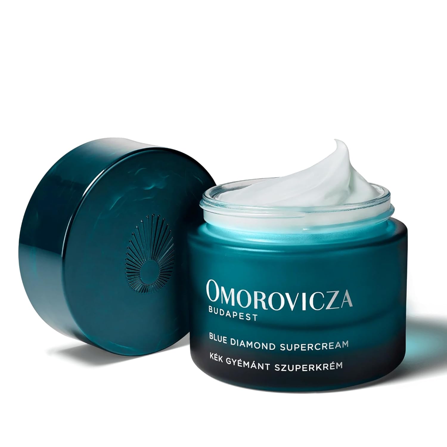 Omorovicza Blue Diamond Supercream (1.7 oz), Face Moisturizer, Firming & Hydrating Moisturizer Face Cream with Blue Diamond Complex, Squalane & Vitamin C to Rebuild Damaged Skin-GlimoraGlow