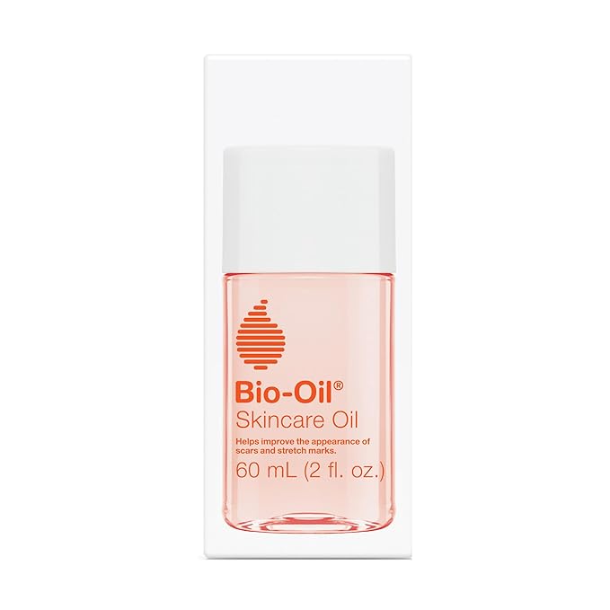 Bio-Oil Skincare Body Oil Serum, Face and Body Moisturizer with Vitamin E & A, for Scars, Stretch Marks, Sensitive Skin, All Skin Types, Dermatologist Recommended, Non-Comedogenic, 2 Oz-GlimoraGlow
