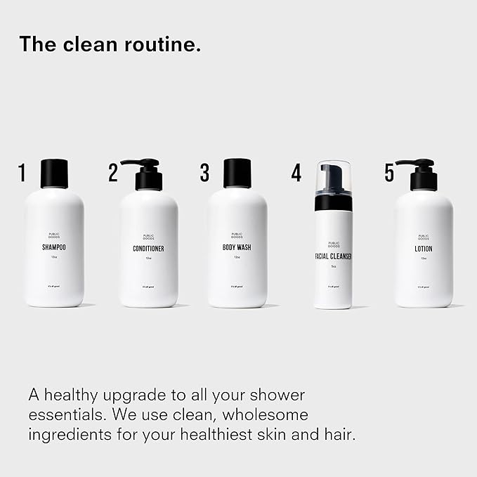 Public Goods Hand Soap | Cleansing Soap for Kitchen & Bathroom | Made with Natural Essential Oils | Paraben & Sulfate Free | Vegan Friendly | 34 Fl Oz Refill-GlimoraGlow