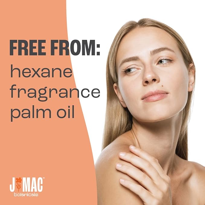 J MAC BOTANICALS Organic Fractionated Coconut Oil (16 Ounce Glass Bottle) Organic Carrier Oil and for DIluting Essential Oils, Moisturizer, Hair Care-GlimoraGlow