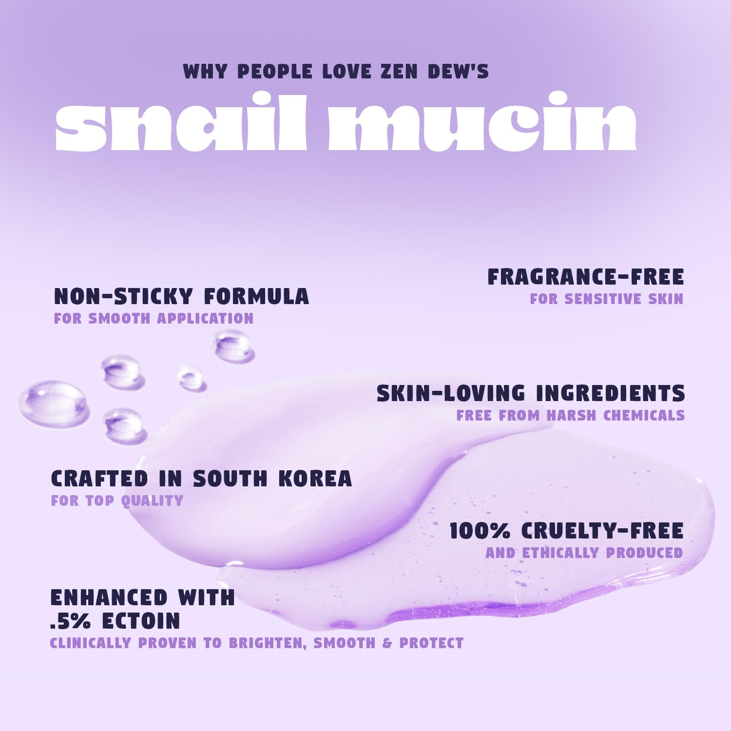 Moon Milk Snail Mucin Moisturizer Gel Cream 3.52 Oz - Blue Light Skin Defense - Korean Snail Mucin Serum Cream that Replenishes Moisture & Leaves Skin Brighter, Plumper, Soothed & Smooth-GlimoraGlow
