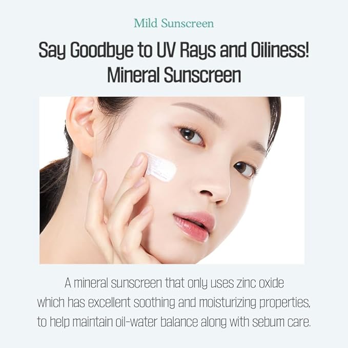 ETUDE Sunprise Mild Airy Finish Sun Milk Duo Set (55ml*2) SPF50+ / PA++++ | Sebum-free, Non-Sticky, Long Lasting Protection, 100% Mineral Based Korean Sunscreen, Korean Skin Care, Pefect for Gift-GlimoraGlow