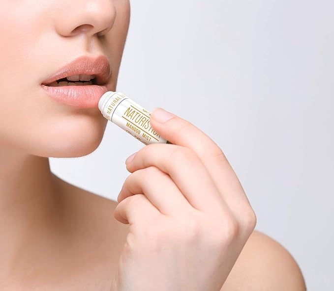 155-Pack Lip Balm in Bulk by Naturistick. Assorted Scents. 100% Natural Ingredients. Includes Display Fishbowl. Best Beeswax Chapstick for Dry, Chapped Lips. Made in USA-GlimoraGlow