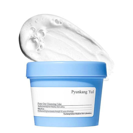 Pyunkang Yul PKY Pore Out Faicial Cleanser, Sticky Clay absorbs impurities & Makeup, Deep Pore Cleansing with Moisture (3.38 Fl. Oz, 100g)-GlimoraGlow