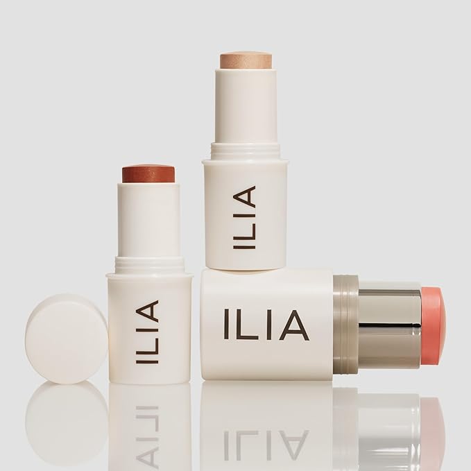 ILIA - Natural Color Ways Multi-Stick Set For Cheeks + Lips | Non-Toxic, Vegan, Cruelty-Free, Clean Makeup-GlimoraGlow