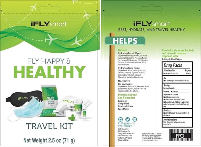 iFLYsmart Fly Happy and Healthy Travel Kit-GlimoraGlow