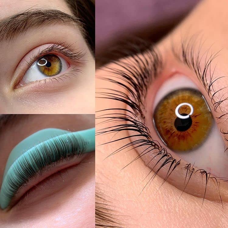 Eyelash Lift Pads Lash Lift Rods Green Eyelash Perm Silicone Pads 9 Sizes 18 Piece Reusable Soft Lash Lift Shields for Different Length Eyelashes Perfect Lifting-GlimoraGlow