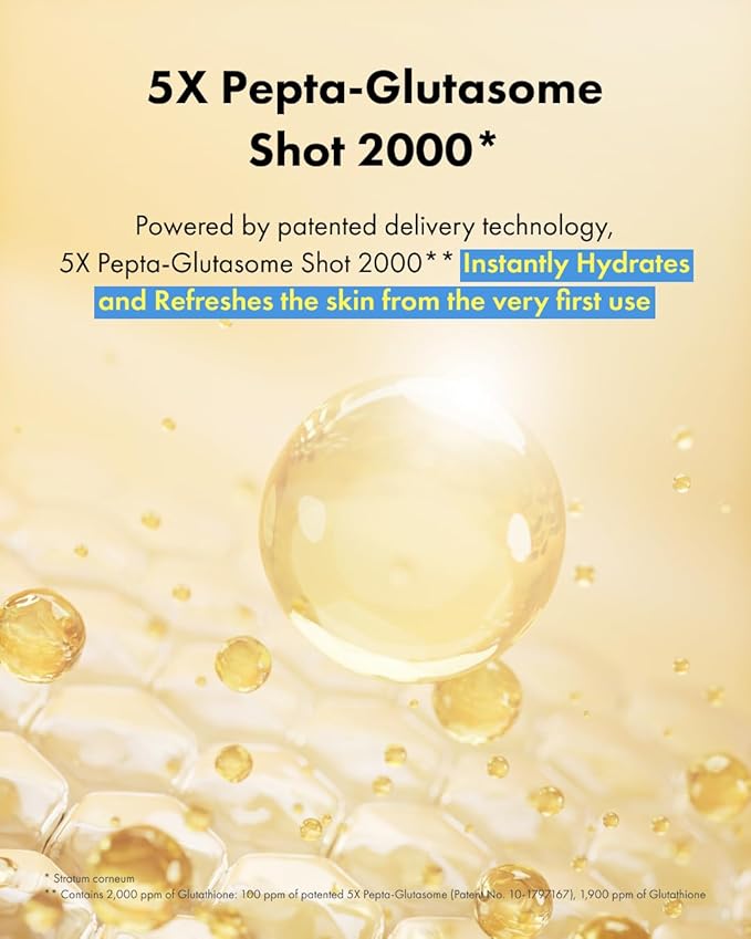 It'S SKIN Glutathione Shot B3 Toner 4.05 Fl Oz, 99% Pure Glutathione, Deep Hydration & Skin Texture Care, Fast-Absorbing for Daily Toner, Korean Skincare-GlimoraGlow