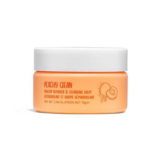 W7 Peachy Clean Face Cleansing Balm - Makeup Remover Melt With Fruit Juice - Clean Oil Free Skin-GlimoraGlow