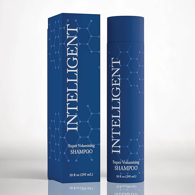 Intelligent Super Volumizing Hair Loss Shampoo - Strengthens Weakened Hair and Maximizes Volume | 10 fl oz (290 ml)-GlimoraGlow