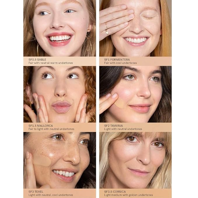 ILIA - True Skin Serum Foundation | Non-comedogenic, Cruelty-Free, Vegan, Weightless Feel, Buildable Coverage, Safe For Sensitive Skin (Maraca SF9)-GlimoraGlow