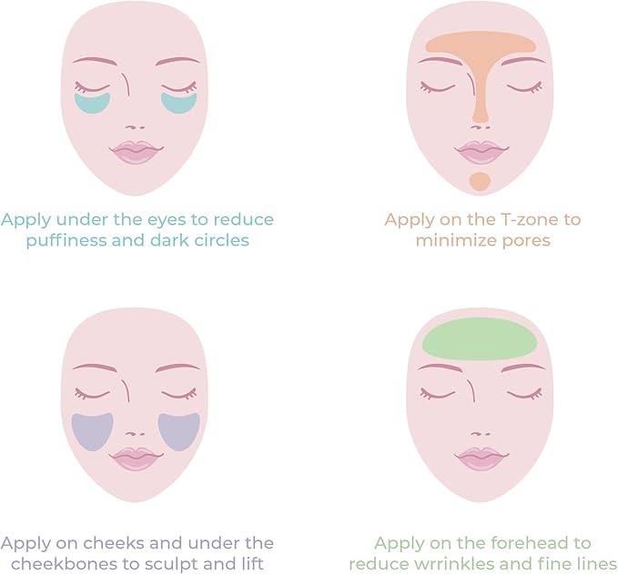 Ice Roller for Face, Ice Face Roller for Eyes, Neck and Cold Therapy for Injuries. Ice Mold for Face Massager, Skin Care. Remove Fine Lines, Shrink Pores, Reduce Acne (Purple)-GlimoraGlow