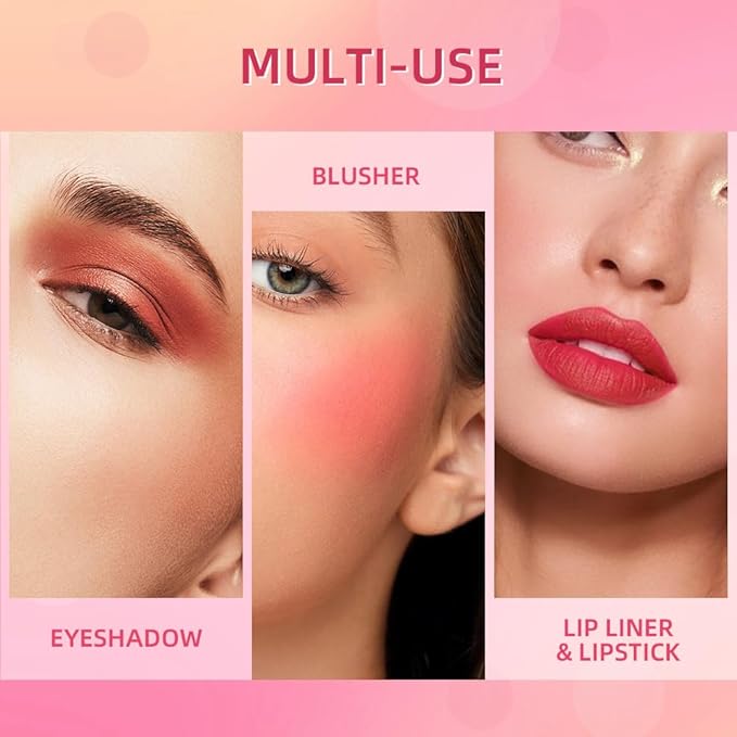 ibcccndc 6PCS Lip Liner and Lipstick Set - High Pigmented Creamy Matte Lip Liner Pencil Set for Girls and Women, Lip Makeup Gift Sets - Waterproof Formula (B)-GlimoraGlow