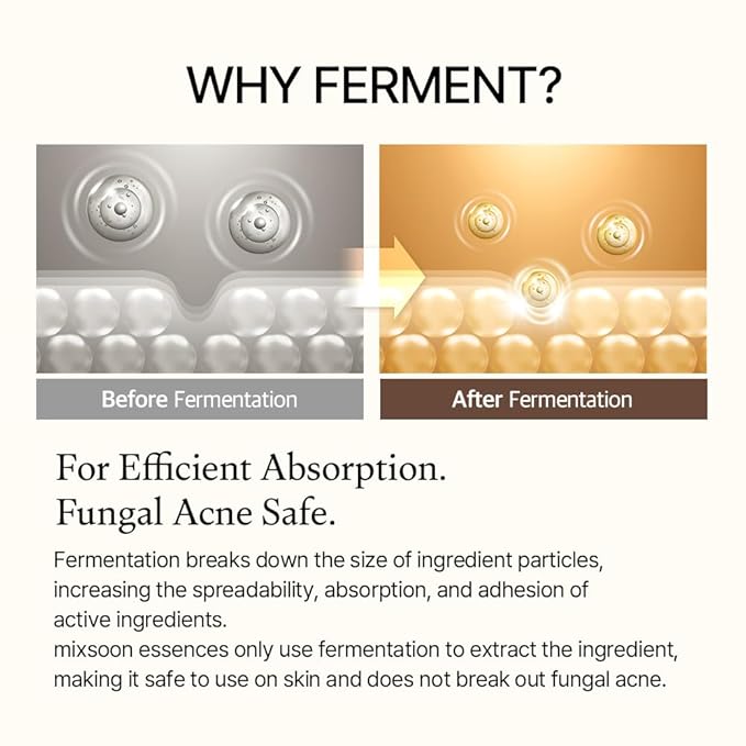 mixsoon Bean Essence, Vegansnail, Exfoliating Essence for face, Hydrating Korean Skin Care,Glassskin 1.69 fl.oz/50ml-GlimoraGlow