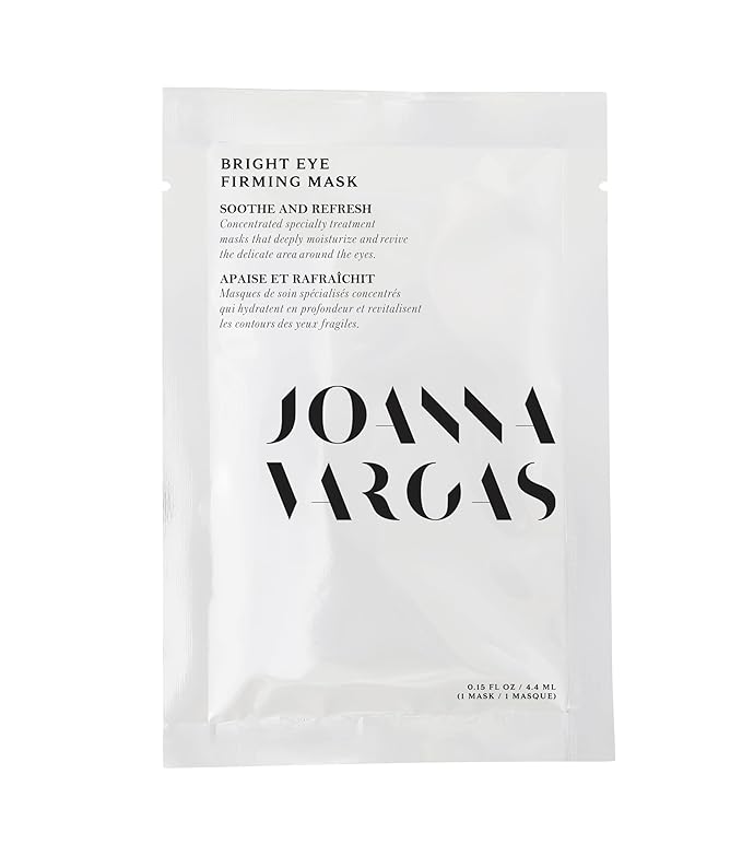 Joanna Vargas Eye Gel Mask – Hydrating Under Eye Patches with Hyaluronic Acid & Chamomile – Depuffing Eye Mask for Dark Circles, Puffiness & Fine Lines – Gel Eye Pads for Women – 1 Pair-GlimoraGlow