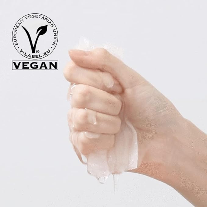 I'MPHYTO Leaders Facial Mask 10 Sheet Mucin Vegan Mask | Soothing Care & Hydrating Skin Care | Natural Plant-Based Ingredient | Certified Vegan | Natural Cellulose Sheet-GlimoraGlow