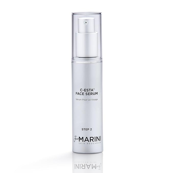 Jan Marini Skin Research C-ESTA Serum - Antioxidant-Rich Beauty Product for Dry, Oily & Normal/Combo Skin - Lifting & Firming Serum with Vitamin C - 1 fl oz-GlimoraGlow