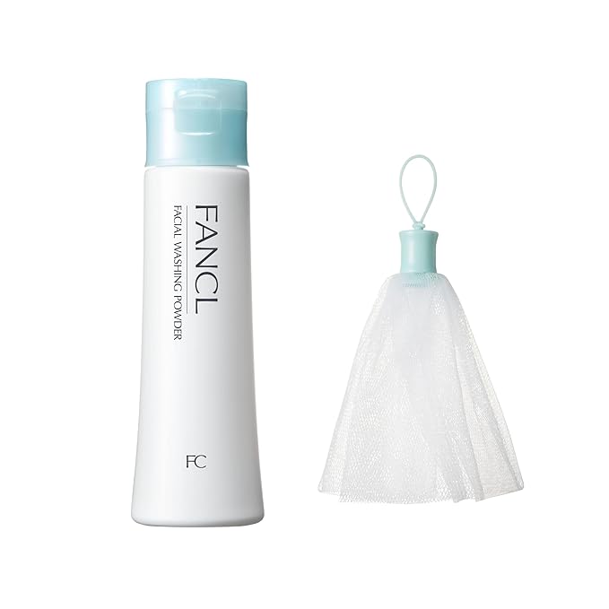 FANCL Facial Cleansing Powder & Foaming Net Set-GlimoraGlow
