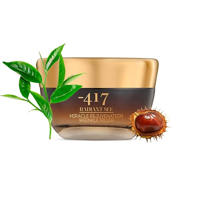 '-417 Dead Sea Cosmetics Miracle Rejuvenation Wrinkle Filler With Jojoba Oil & Collagen for Instant Visible Lifting and Smoothing - 100% Vegan-GlimoraGlow