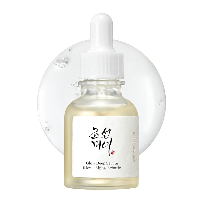 Beauty of Joseon Glow Deep Serum Rice Alpha-Arbutin for Uneven Dull Skin Tone, Daily Korean Skin Care for Men and Women 30ml, 1 fl.oz-GlimoraGlow