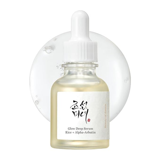 Beauty of Joseon Glow Deep Serum Rice Alpha-Arbutin for Uneven Dull Skin Tone, Daily Korean Skin Care for Men and Women 30ml, 1 fl.oz-GlimoraGlow
