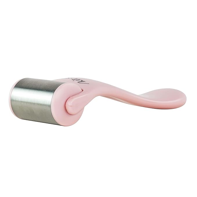 Kitsch Ice Roller for Face – Stainless Steel Face Ice Roller to Reduce Puffiness, Redness & Headaches – Cooling Facial Roller for Skin Care, Irritation Relief & Spa-Like Experience at Home - Pink-GlimoraGlow
