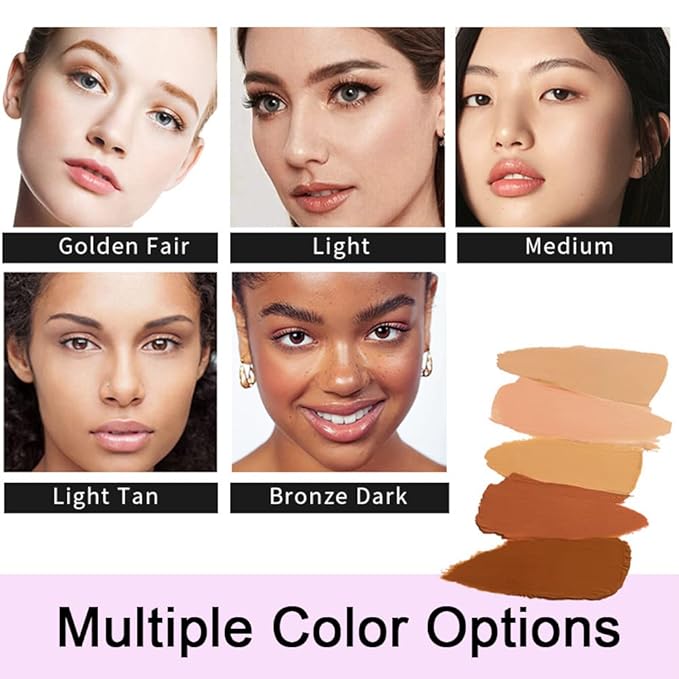 12 Color Correcting Concealer Palette With Concealer Brush, Cream Contouring Makeup Kit, Tattoo Concealer, Corrects Dark Circles Red Marks Scars Light Mediumor creamy concealer B1-GlimoraGlow