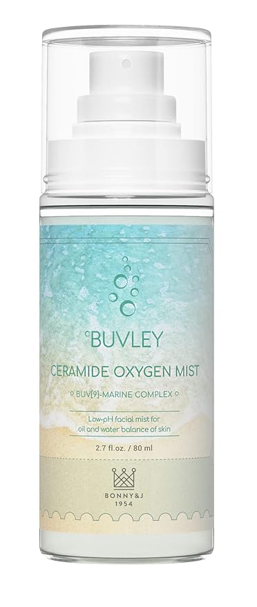 Ceramide Oxygen Face Mist | Low pH, Vegan, Cruelty Free | Hydrating Refreshing Soothing Facial Mist Spray with Antioxidants 2.7 Fl Oz (1)-GlimoraGlow