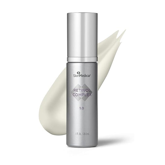 SkinMedica Retinol 1.0 Complex - Retinol Serum for Face, Age-Defying Advanced Retinol Cream That Renews Skin and Diminishes the Appearance of Fine Lines and Wrinkles, 1 Fl Oz-GlimoraGlow