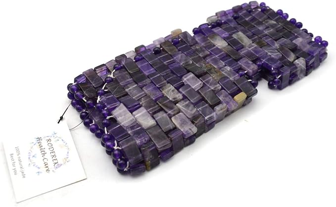 Jade Face Mask, Jade Mask for Relieving Face & Eye Puffiness Migraine, Anti Wrinkle Mask Therapy, Yoga Meditation Tools (Amethyst)-GlimoraGlow