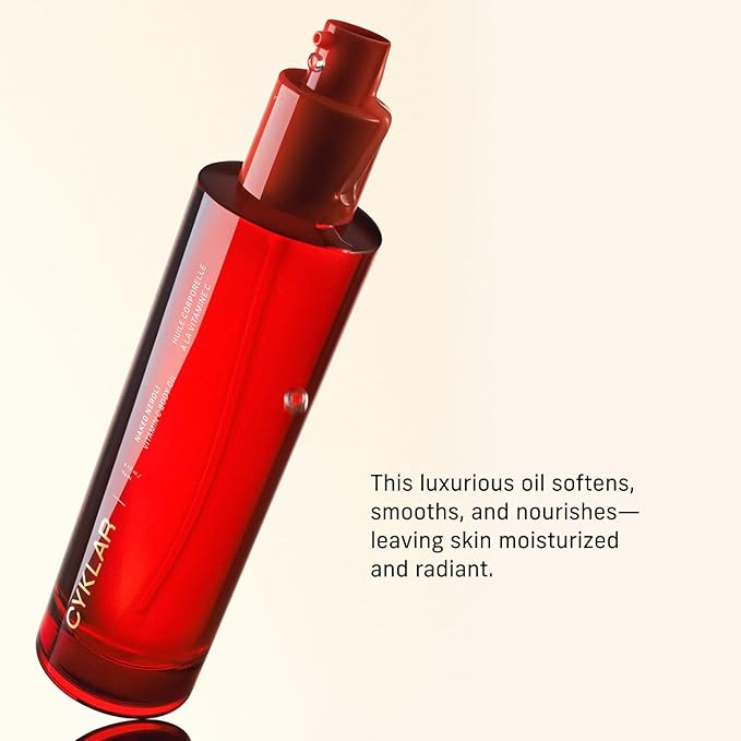 Vitamin C Body Oil for Women and Men. Moisturizing Naked Neroli Scented Body Serum for Glowing Skin. Nourishing, Hydrating After-Shower and Bath Skin Care Moisturizer, 4.2 Fl Oz-GlimoraGlow