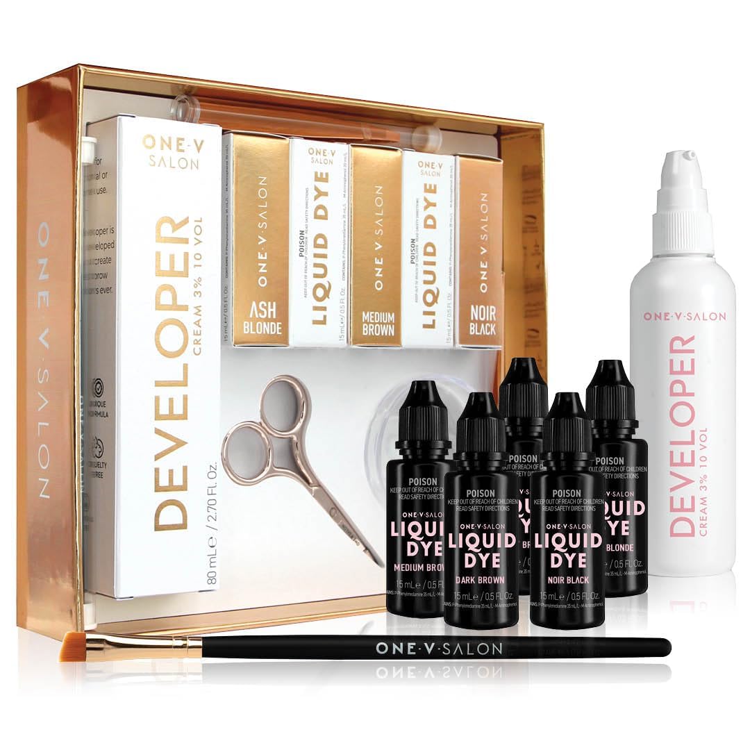 Hybrid Liquid for Professional Eyebrow Kit-150 Applications (Multicolor)-GlimoraGlow