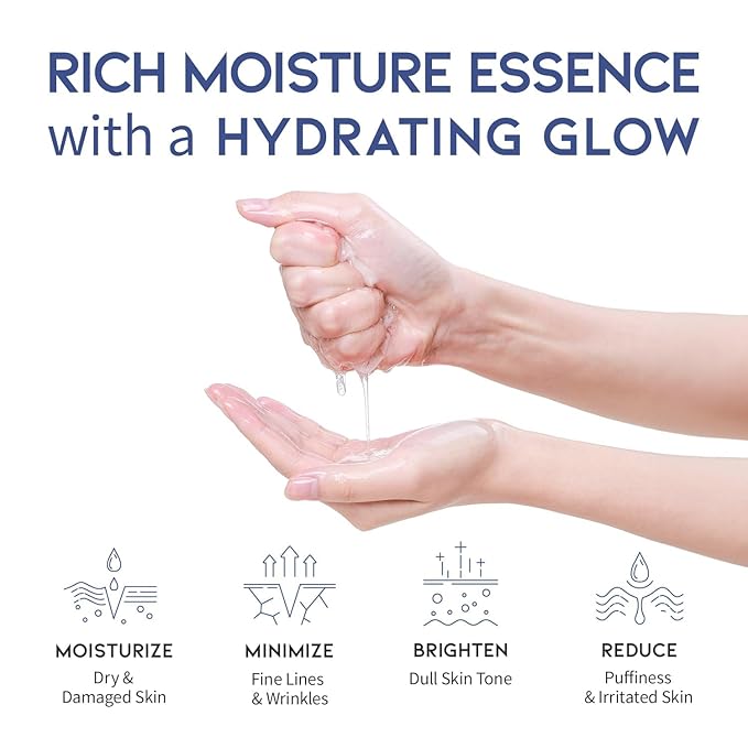 #OOTD Triple Hyaluron Hydrating Mask for Dry and Sensitive Skin, Anti Aging, Tightening and Moisturizing, Korean Vegan Beauty, Hyaluronic Acid, Caffeine, Vitamin C 10EA-GlimoraGlow