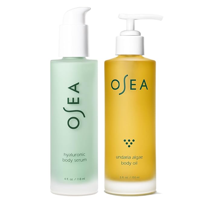 OSEA Body Hydration Heroes - Undaria Algae™ Body Oil & Hyaluronic Body Serum-GlimoraGlow