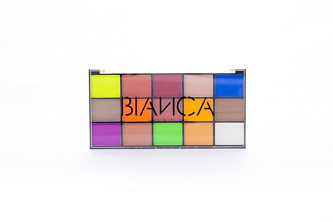 15 Colors Eyeshadow Palette | Versatile Range for Unlimited Eye Looks. (Neon)-GlimoraGlow