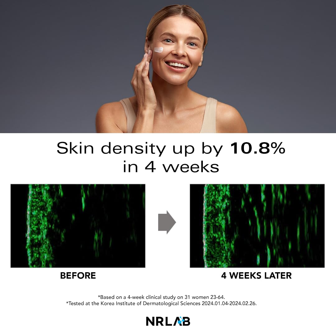 Anti-Aging Korean Serum with NR for Glass Skin– Hydrating, Anti-Aging, Firming & Brightening– Clinically Tested - K-Beauty Innovation - Korean Moisturizer – Ampoule-to-Cream Formula [1.52oz]-GlimoraGlow