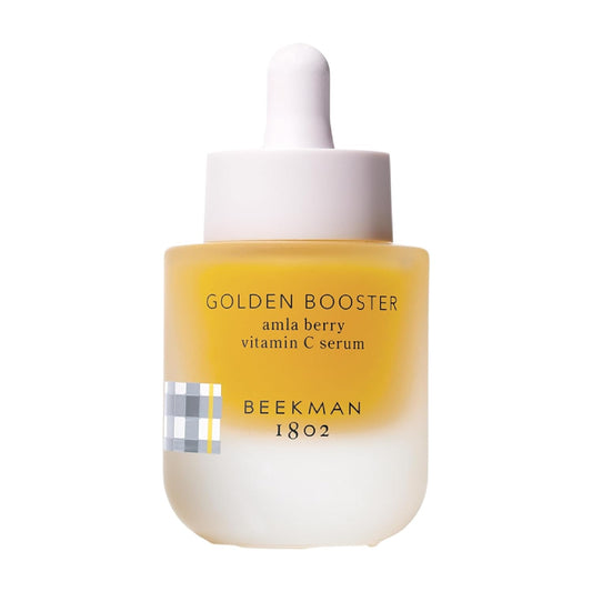 Beekman 1802 Golden Booster Amla Berry Face Serum - Fragrance Free - 1 fl oz - Plant-Based Vitamin C Alternative - Good for Sensitive Skin - Cruelty Free-GlimoraGlow