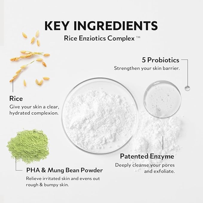 TIRTIR Hydro Boost Enzyme Cleansing Powder, 2.64 Oz-GlimoraGlow