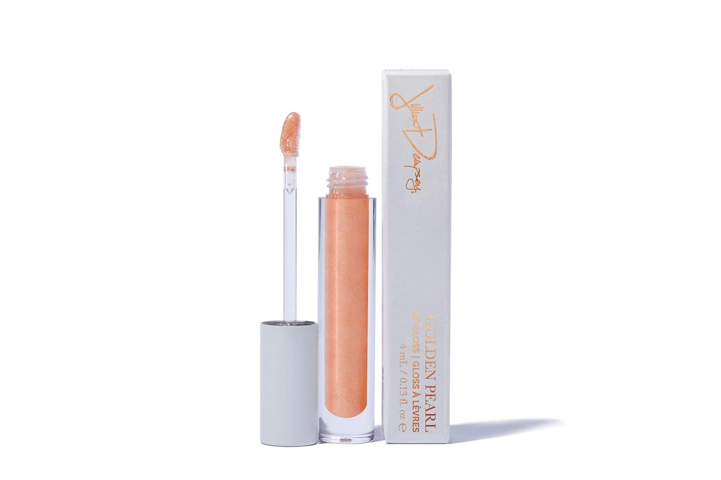 Jillian Dempsey Lip Gloss: Enhance, Hydrate & Smooth Lips with Firming & Plumping Benefits, Vegan, 12ml | Golden Pearl-GlimoraGlow