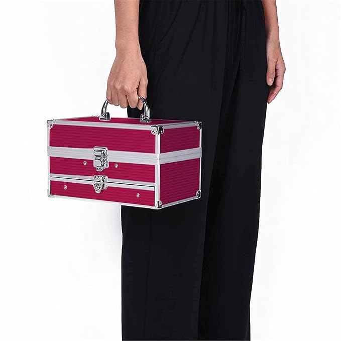 132 Color All In One Makeup Kit,Professional Makeup Case,Makeup Set for Teen Girls,Makeup Palette,Multicolor Eyeshadow Kit (006N1-Pink)-GlimoraGlow