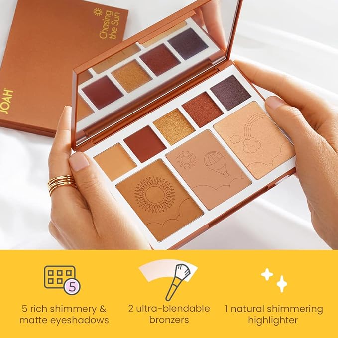 JOAH Chasing the Sun Bronzing Palette-GlimoraGlow