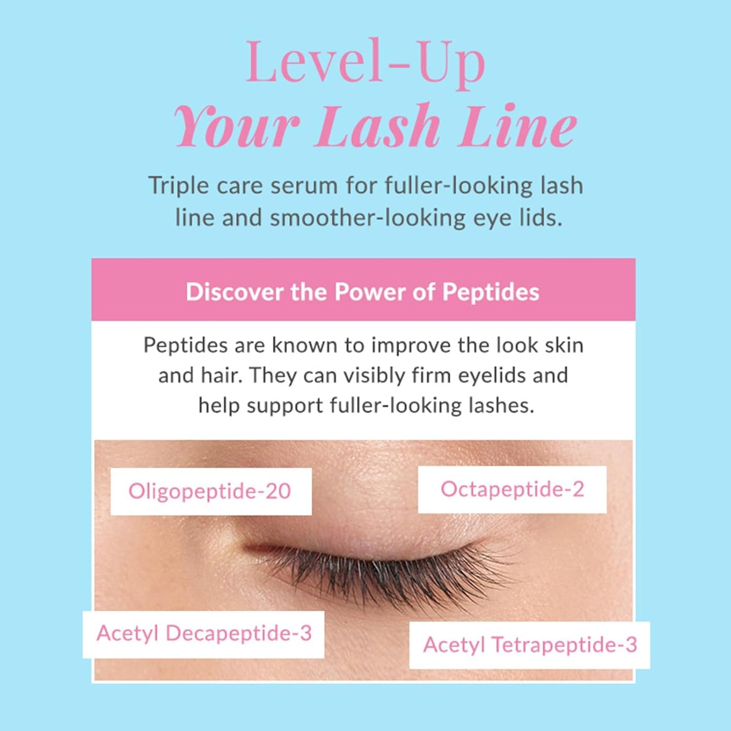 DHC 3-in-1 Eyelash Serum, 0.30 fl. oz.-GlimoraGlow