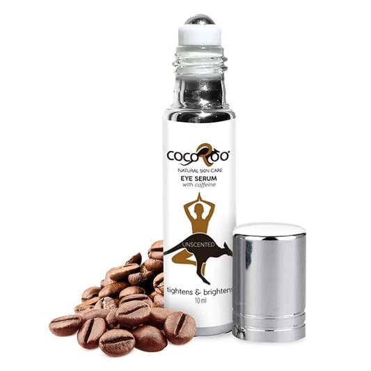 Caffeinated Eye Serum, Nutrient-Dense, 100% Pure, Natural & Vegan (Unscented)-GlimoraGlow