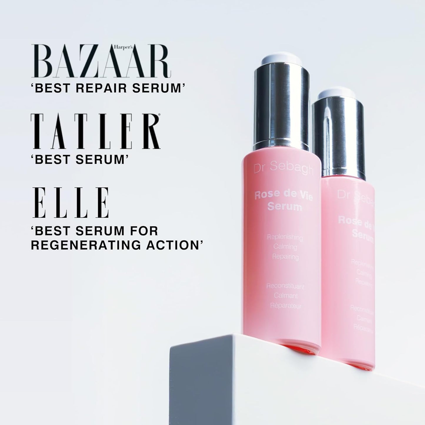 Rose de Vie Serum - 1 fl oz | Nourishing Facial Formula for Dry or Sensitive Skin | Support Skin Vitality-GlimoraGlow