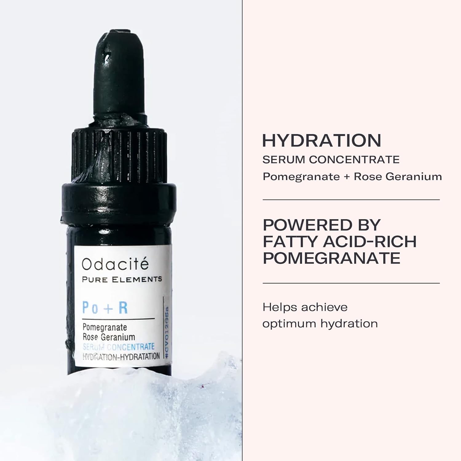Odacité Hydrating Serum Concentrate with Pomegranate & Rose Geranium - for Hydration & Glow - Hydrating & Nourishing Anti-Aging Facial Oil Concentrate Enhance Skins Moisture Barrier - 0.17 fl. oz-GlimoraGlow