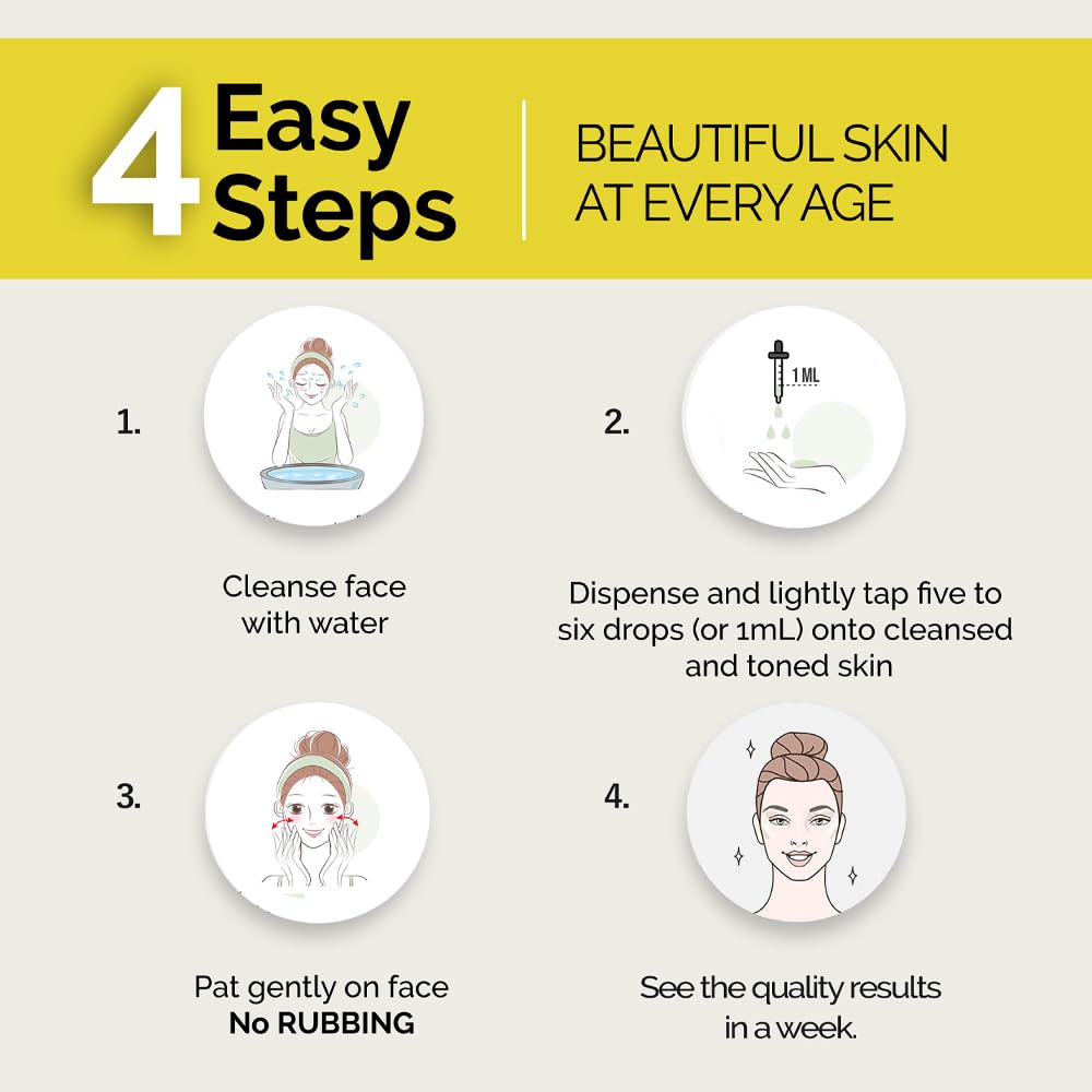 ENDYMION’S LUMINOUS C Face Serum | Bisabolol, Squalane, Vitamin C &E | Multi Vitamin Serum for Brightening, Regenerating And Refreshing Skin| For All Skin Types (45 ML)-GlimoraGlow