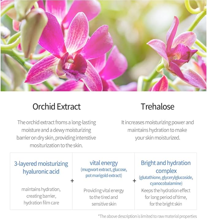 JMsolution Marine Luminous Pearl Deep Moisture 3 Step Skin Care Face Mask - Korean Skincare Facial Mask - boosting Brightening Moisturizing-10 Sheets for Dry Skin (Orchid)-GlimoraGlow