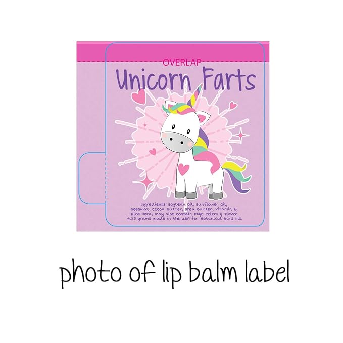 12 Unicorn Farts Lip Balm Favors - Unicorn Theme Lip Balms - Unicorn Party Favors - Girls Party Favors - Unicorn Farts Favors-GlimoraGlow